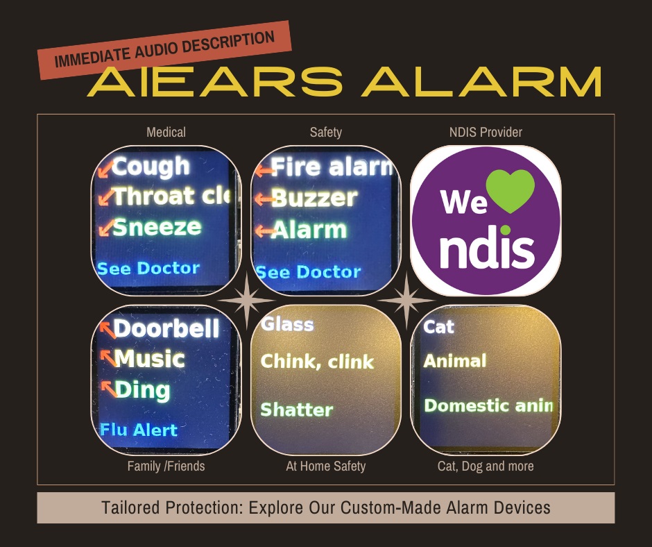 Portable AI Deaf Alarm for Hearing Impaired